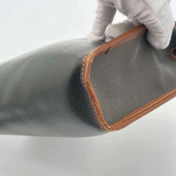 Dior Vintage Leather & Canvas Pouch - Free Gift Included